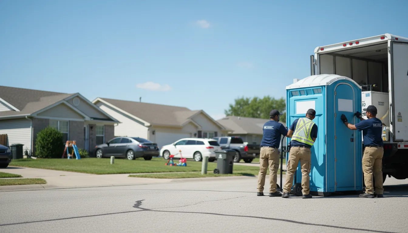 Standard Porta Potty Rentals in Pella, IA near me